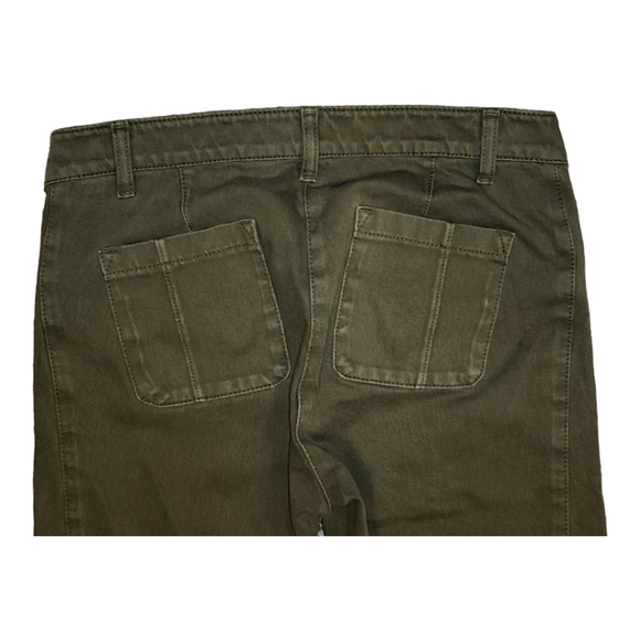 J.Crew Stretch Skinny Pants, Jeans, Olive Army Green, Size 27. - Picture 4 of 8